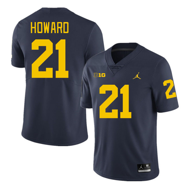 Desmond Howard Michigan Jersey,Michigan Wolverines #21 Desmond Howard Jersey Youth-Navy